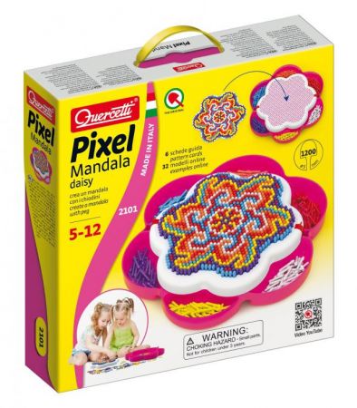 Quercetti Pixel Mandala daisy 1200 ks