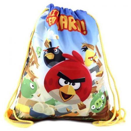 Target Sportovní vak Modrý/motiv Angry Birds