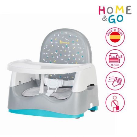 Badabulle  Přenosná židlička HOME & GO Grey