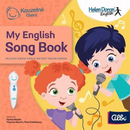 ALBI Česká republika a.s. ALBI Kouzelné čtení Kniha My English Song Book