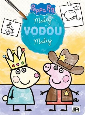 Jiri Models Omalovánky maluj vodou - Prasátko Peppa