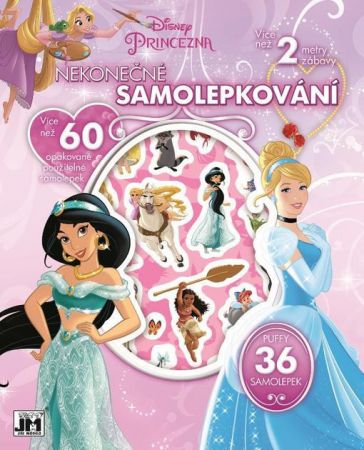 Jiri Models Nekonečné samolepkování- Disney Princezny