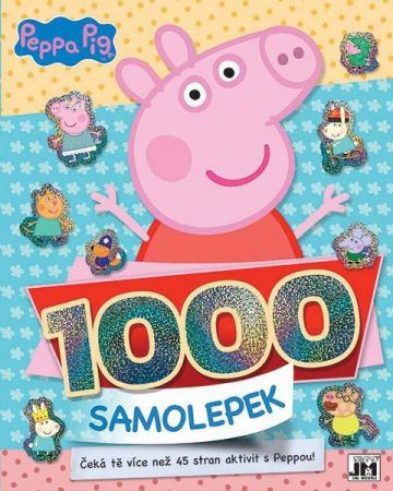 Jiri Models 1000 samolepek s aktivitami - Prasátko Peppa