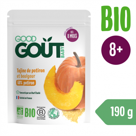 Good Gout BIO Dýňové tažíne s bulgurem 190 g