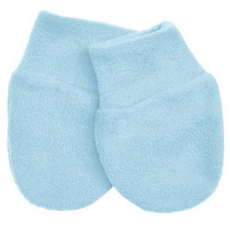 Babyrenka Kojenecké rukavičky Fleece Sky Blue