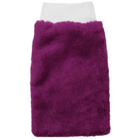 Babyrenka velká žínka pro miminka Polar Fleece s nápletem 25x16 cm Berry