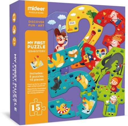 Mideer Mé první puzzle - 12345