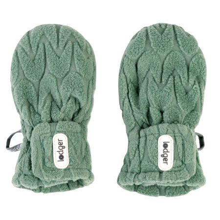 Lodger Rukavičky Mittens Empire Fleece 1 - 2 roky Green Bay