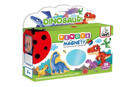 Pěnové magnety Dinosauři