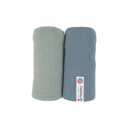 Lodger Swaddler Látková plenka Tribe 2balení 120 x 120 cm Silt Green