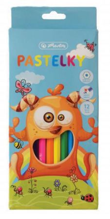 Herlitz Pastelky barevné příšerka, 24 ks