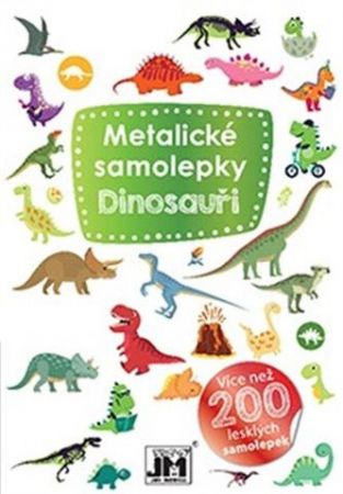 Jiri Models Metalické samolepky Dinosauři