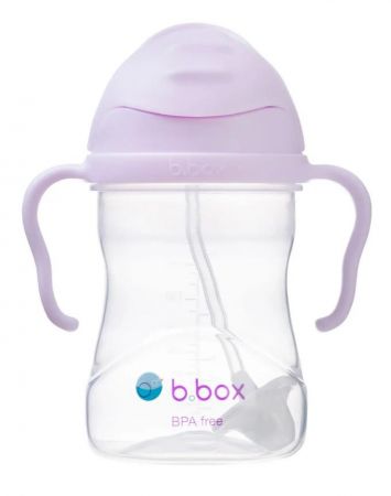 B.box Hrneček s brčkem 240 ml Ostružina