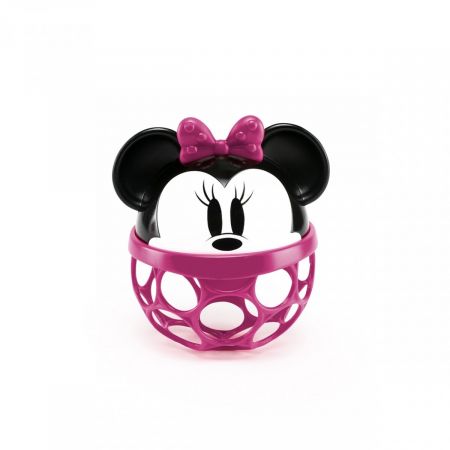 Bright Starts OBALL Hračka Oball Rattle Disney Baby Minnie, 0m +