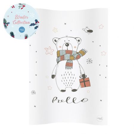 Ceba Přebalovací podložka 2-hranná měkká COSY 50x70 cm Winter Collection Hello