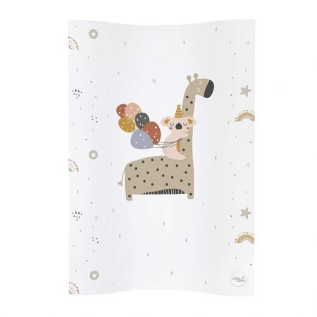 Ceba Přebalovací podložka 2-hranná měkká COSY 50x70 cm Giraffe