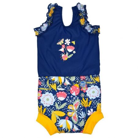 Splash About Plavky Happy Nappy kostýmek - Garden Delight Vel. XXL (2-3 roky)