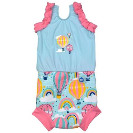 Splash About Plavky Happy Nappy kostýmek - Up & Away Vel. XXL (2-3 roky)