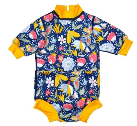 Splash About Baby neoprén - body - Garden Delight Vel. M (3-8 měs.) 