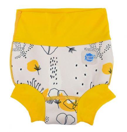 Splash About Nové Plavky Happy Nappy - Květinová louka Vel. XXL (2-3roky)