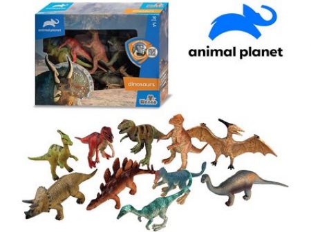 Animal Planet Zvířátka - dinosauři 10 ks, mobilní aplikace pro zobrazení zvířátek