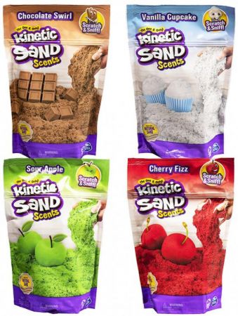 Spin master Kinetic sand voňavý tekutý písek 