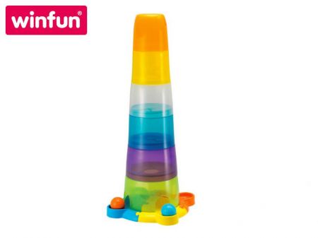 Winfun Skládačka pyramida 61cm 12m+