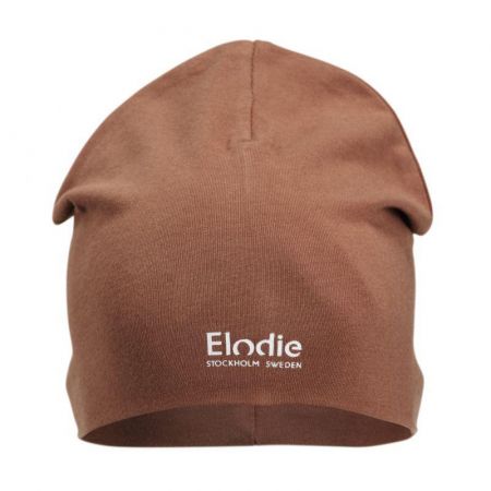 Elodie details Dětská čepice Logo Beanies Elodie Details Burned Clay Vel. (6-12 měs.)