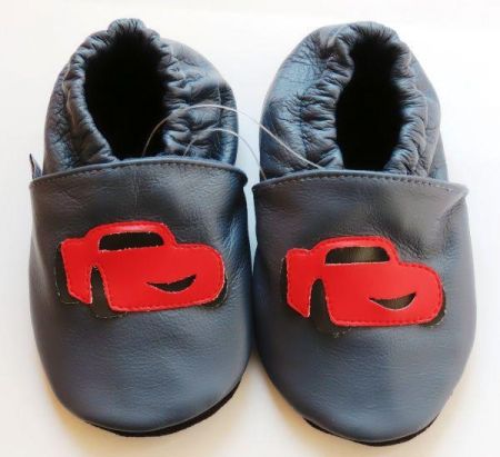 Afelo Kožené capáčky 12-18 m (21) 13,5cm AUTO ZÁVODNIČKA