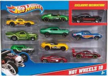 Mattel Hot Wheels Angličák 10pack