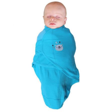 Bo Jungle Zavinovačka B-Wrap LARGE Blue bear