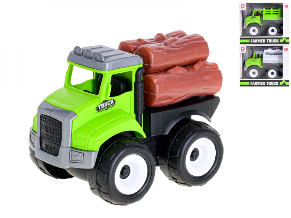MIKRO TRADING - Auto farmářské Farmer Truck 10cm, Mix produktů