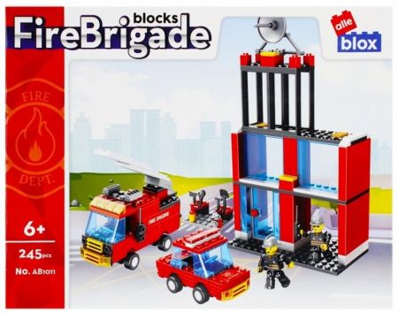 EURO-TRADE - Stavebnice Alleblox Fire Brigade 245ks