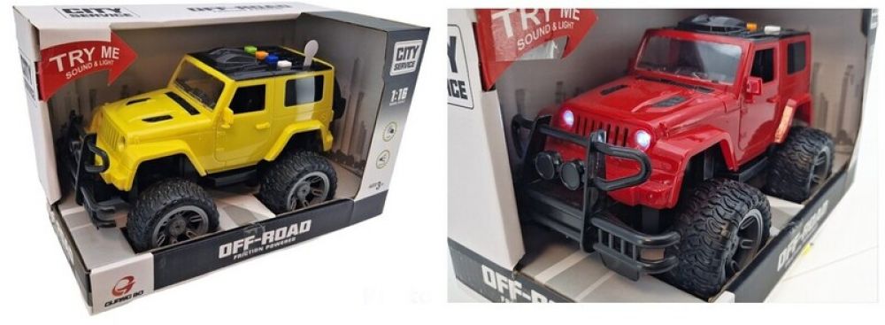 EURO-TRADE - Auto terénní na baterie 1:16, Mix produktů