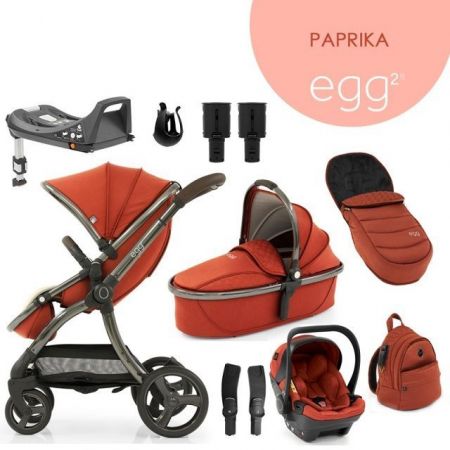 BabyStyle Egg2 Platinum 9v1-PAPRIKA / Gun Metal