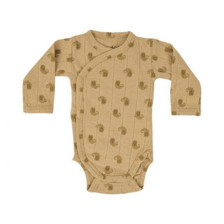 Lodger Romper Long Sleeves Flame Tribe-Sand 68