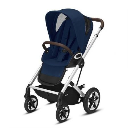 Cybex Talos S Lux SILVER 2021-Navy Blue