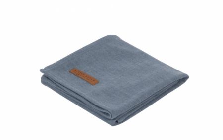 Little Dutch Swaddle Osuška 120x120cm-Pure Blue