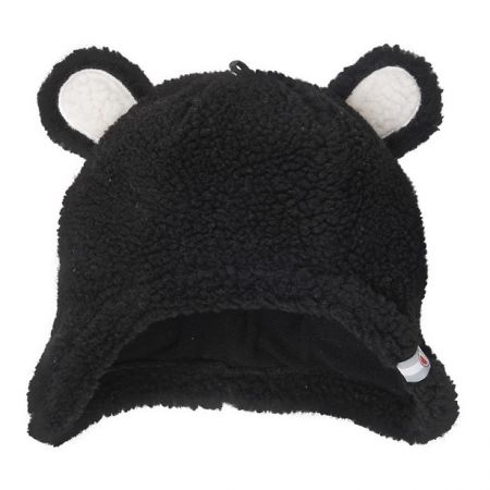 Lodger Hatter Teddy, čepice-Black 3-6m