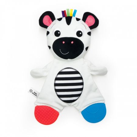 Baby Einstein BABY EINSTEIN Kousátko plyšová senzorická Zebra Zen ™ 0m +