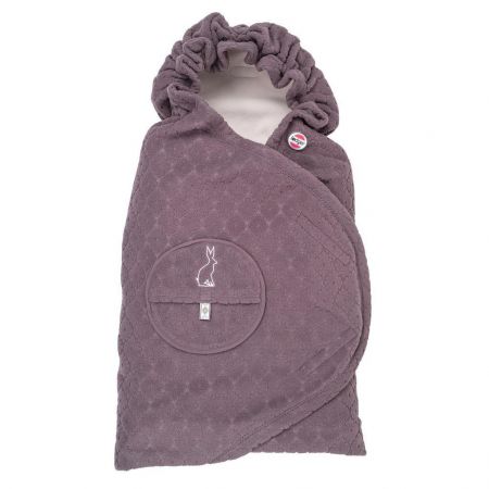 Lodger Wrapper Folklore Fleece Mauve