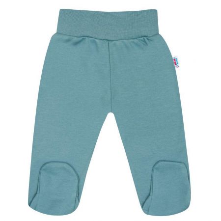 NEW BABY Kojenecké polodupačky New Baby Classic II Blankytně modré Vel. 80