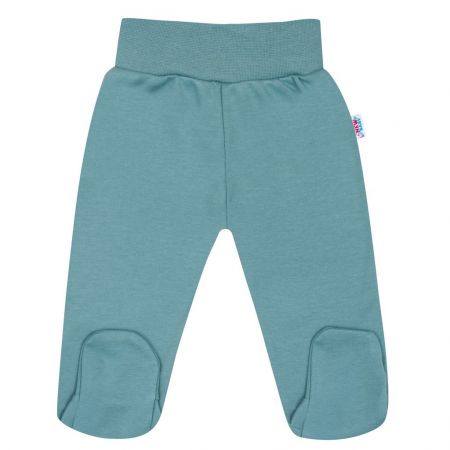 Kojenecké polodupačky New Baby Classic II blankytně modré 80 (9-12m)