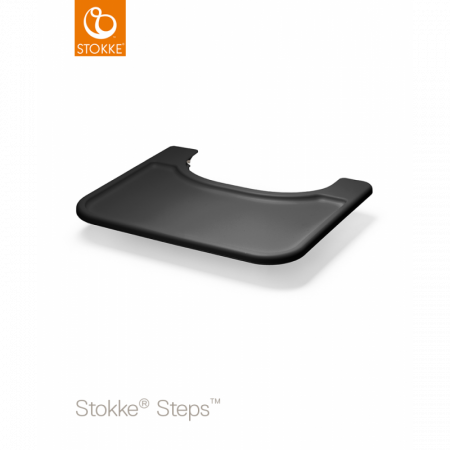 Steps Baby Set Tray STOKKE, Black