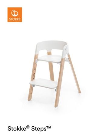 STOKKE Steps, White/Natura