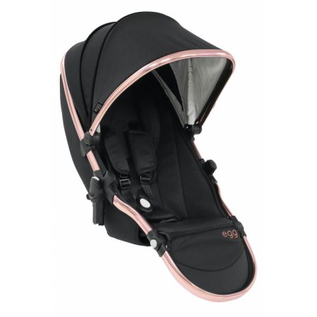 BabyStyle Egg2 TANDEM sedací část, Diamond Black 2022 - Speciální Edice