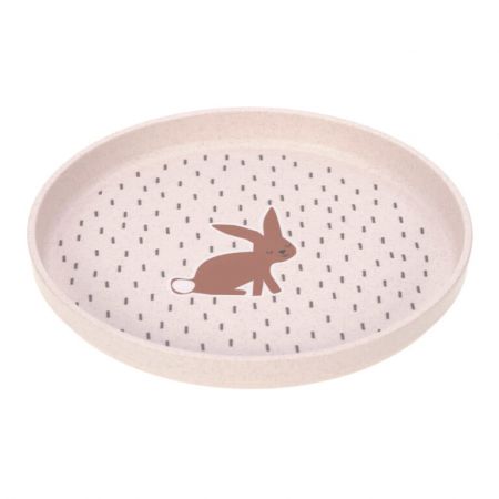 Plate PP/Cellulose Little Forest rabbit