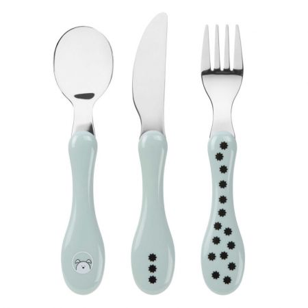 Cutlery 3pcs Little Chums dog