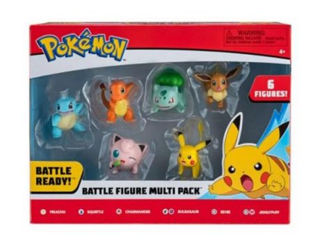 JAZWARES Pokémon figurky Multipack (6-Pack)