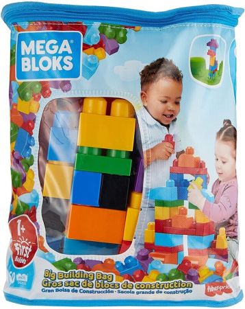 MEGA BLOKS - First Builders Big Building Bag Boys (60)